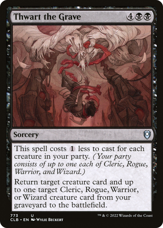 Thwart the Grave [Commander Legends: Battle for Baldur's Gate]