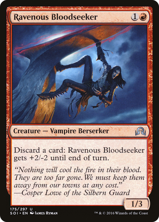 Ravenous Bloodseeker [Shadows over Innistrad] Foil