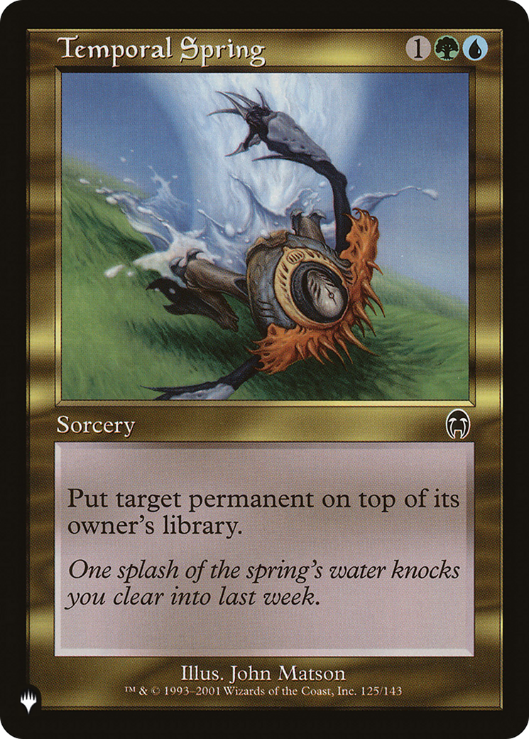 Temporal Spring (APC-125)