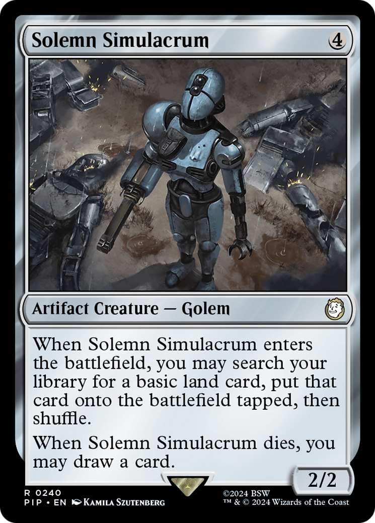 Solemn Simulacrum [Fallout] | Silver Goblin