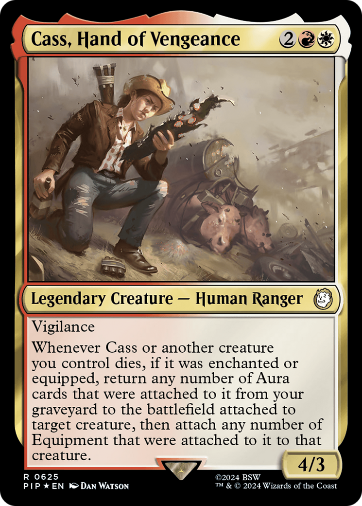 Cass, Hand of Vengeance (Surge Foil) [Fallout] | Silver Goblin