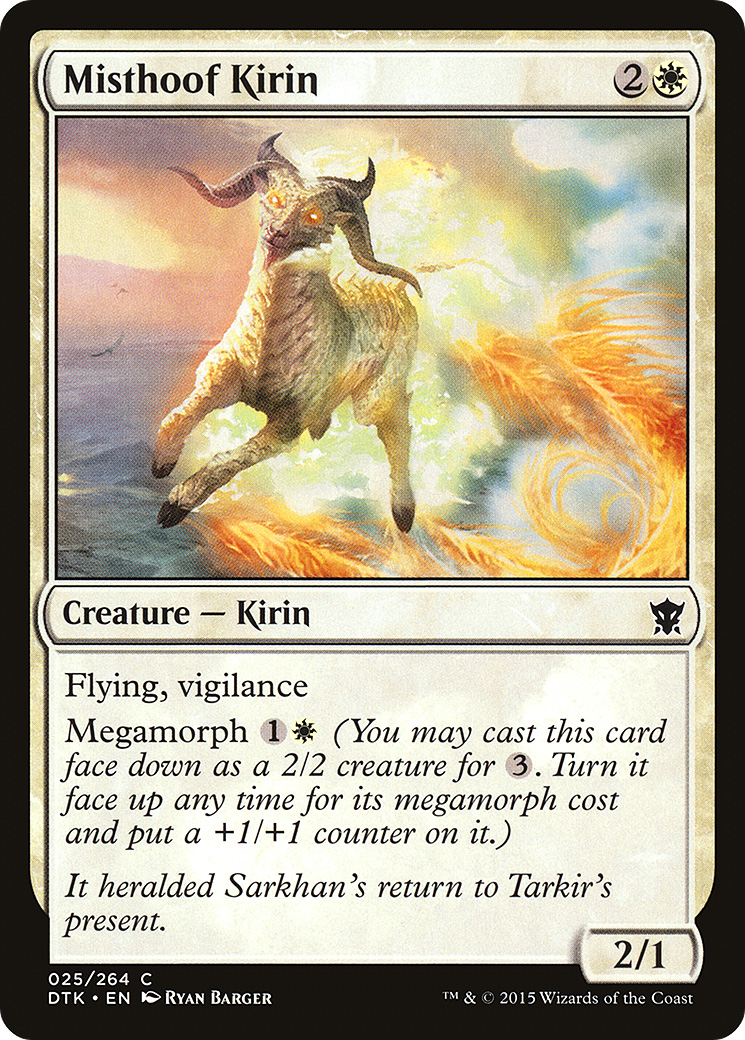 Misthoof Kirin [Dragons of Tarkir] | Silver Goblin