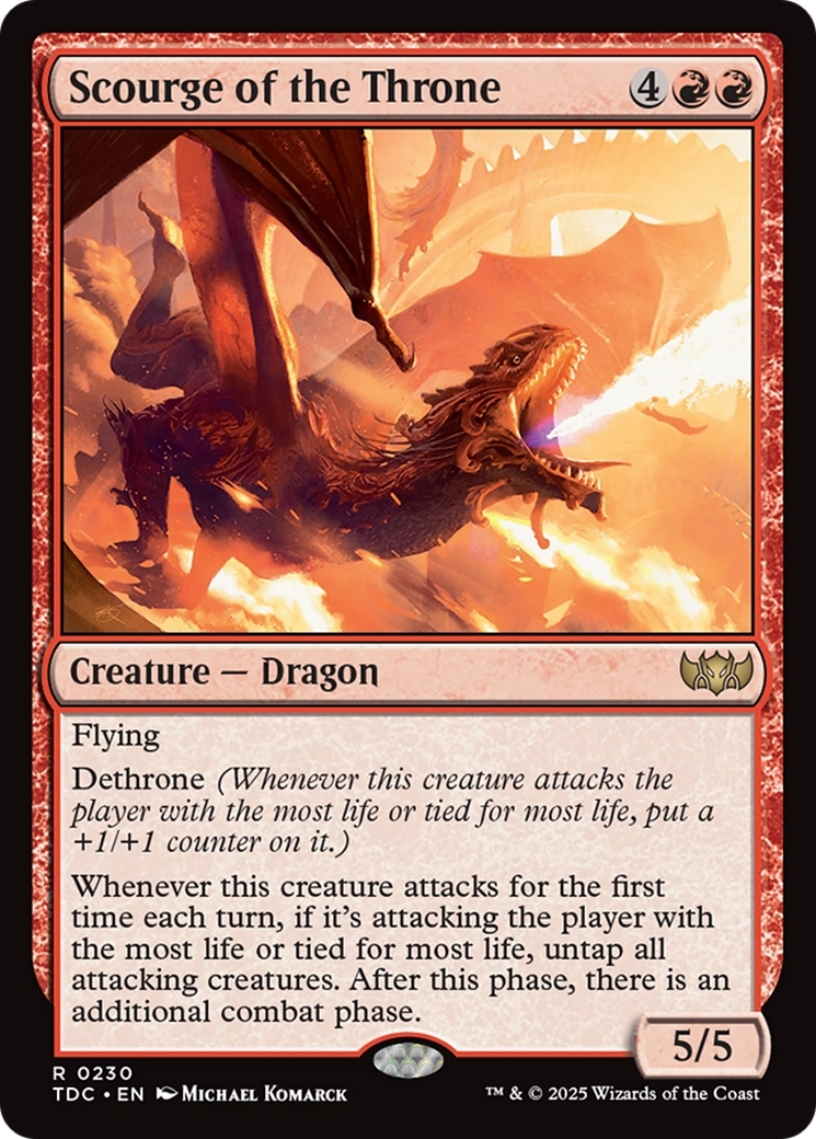 Scourge of the Throne (230) - Commander: Tarkir: Dragonstorm