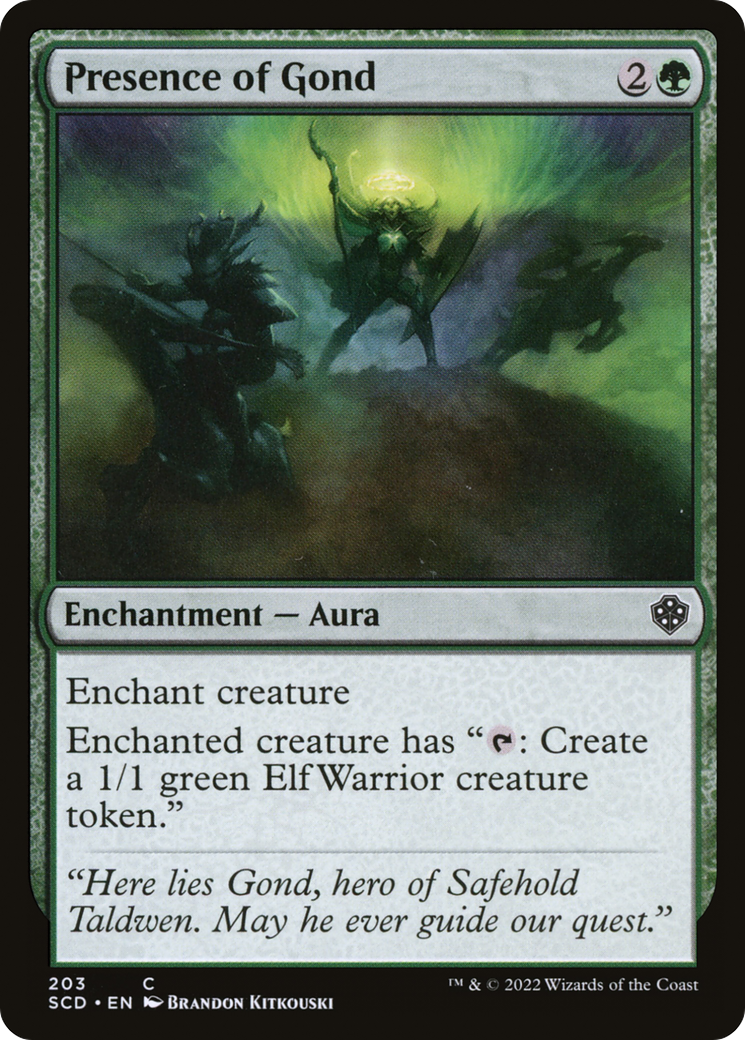 Presence of Gond [Starter Commander Decks]