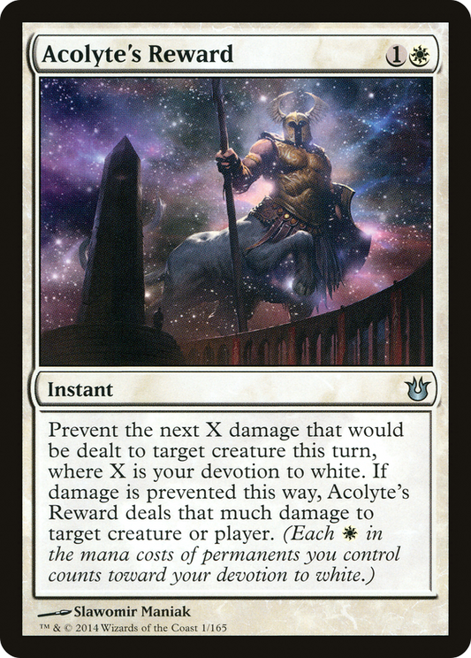 Acolyte's Reward [Born of the Gods] Foil