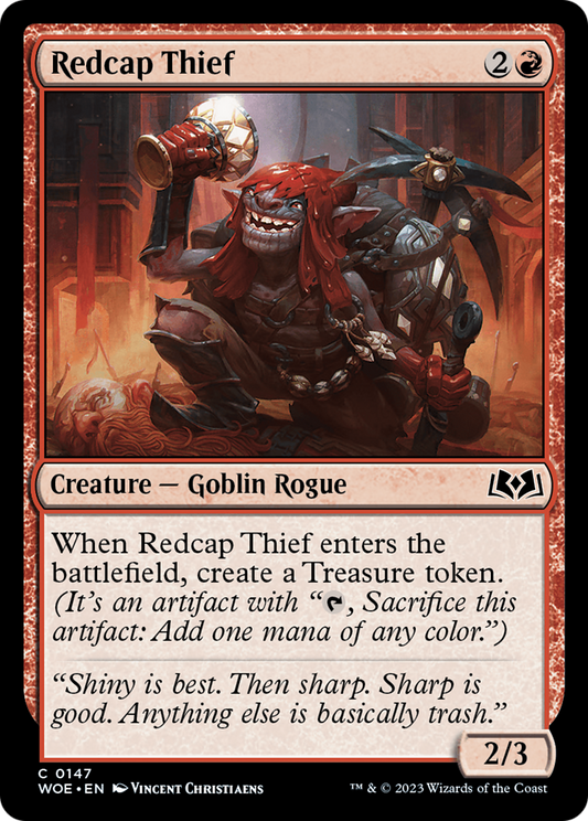 Redcap Thief [Wilds of Eldraine] Foil