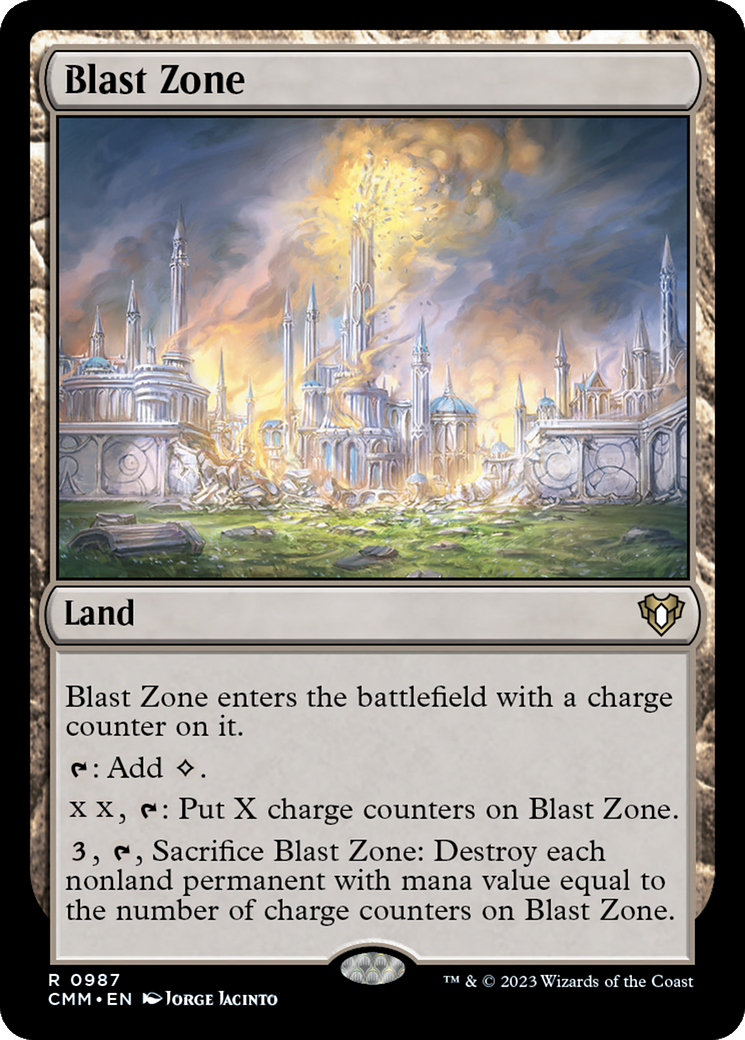 Blast Zone [Commander Masters] | Silver Goblin