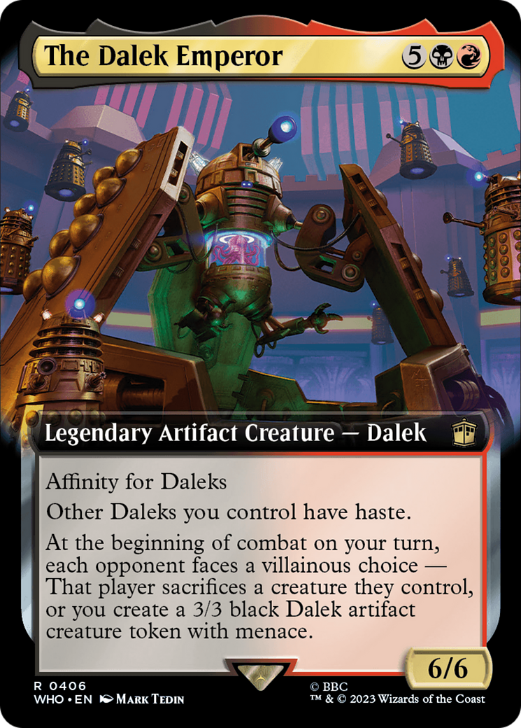 The Dalek Emperor (Extended Art) [Doctor Who] | Silver Goblin