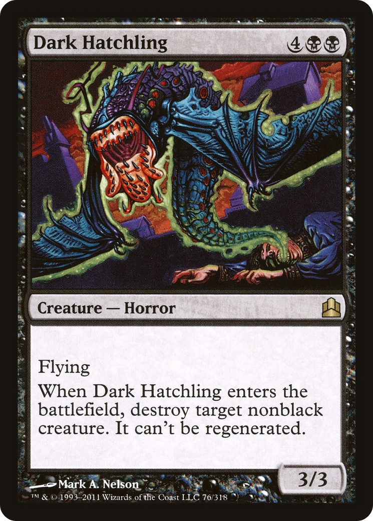 Dark Hatchling [Commander 2011] | Silver Goblin