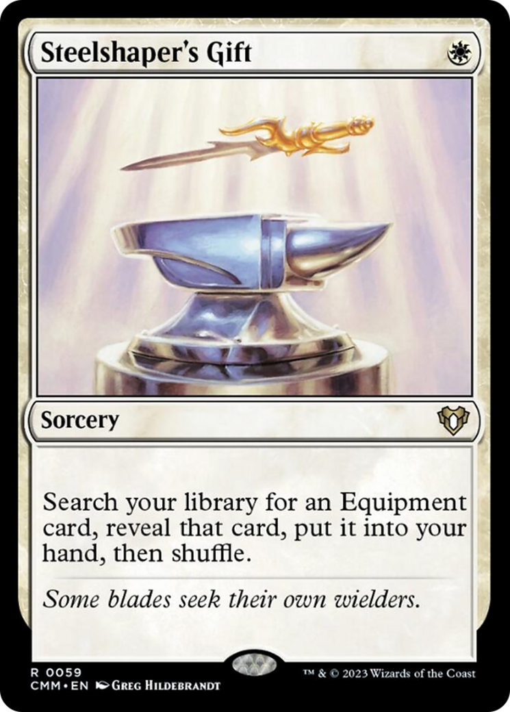 Steelshaper's Gift [Commander Masters] | Silver Goblin