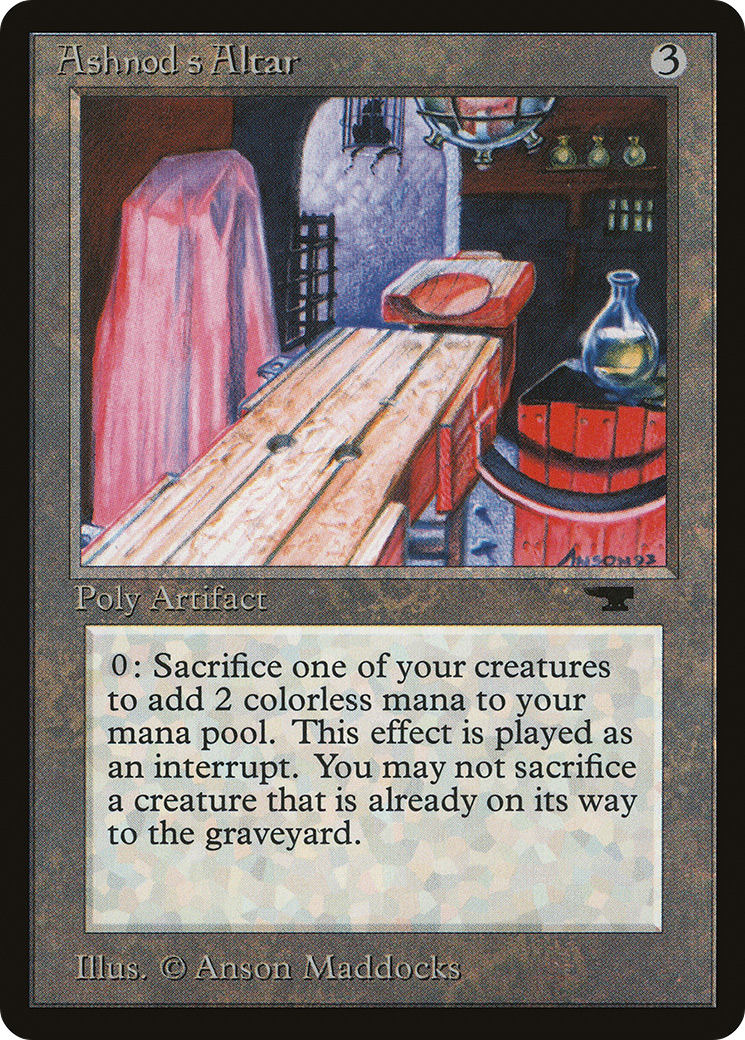 Ashnod's Altar [Antiquities] | Silver Goblin