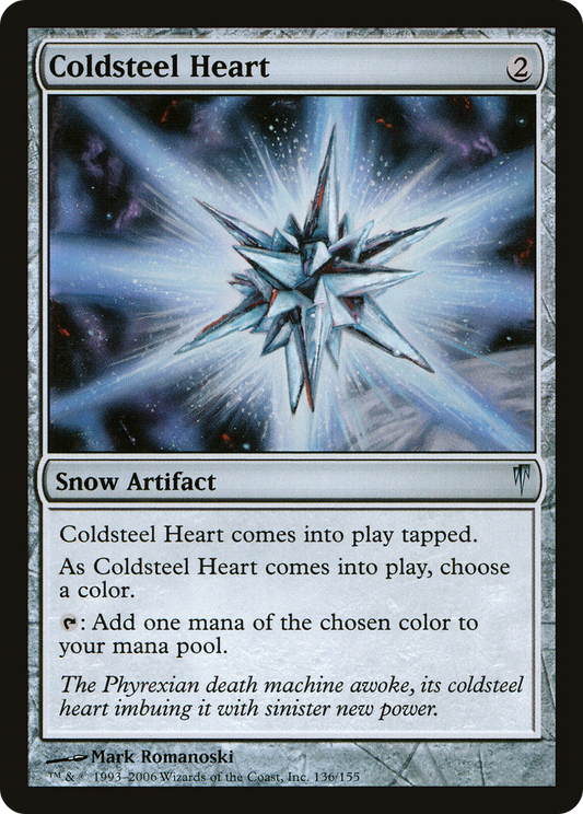Coldsteel Heart [Coldsnap] Foil
