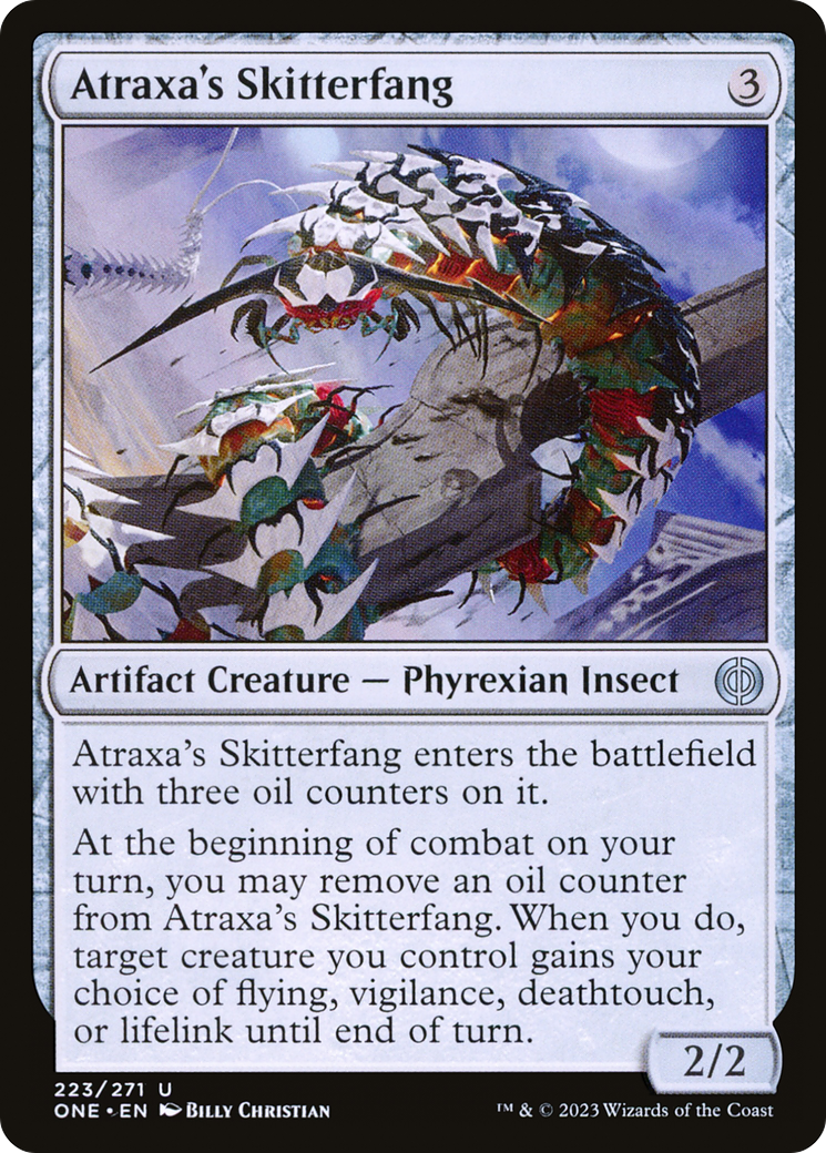 Atraxa's Skitterfang [Phyrexia: All Will Be One] | Silver Goblin