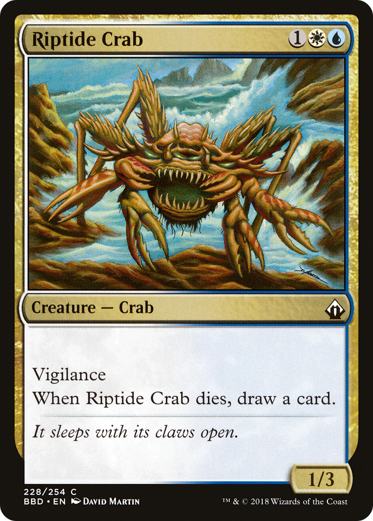 Riptide Crab [Battlebond] | Silver Goblin