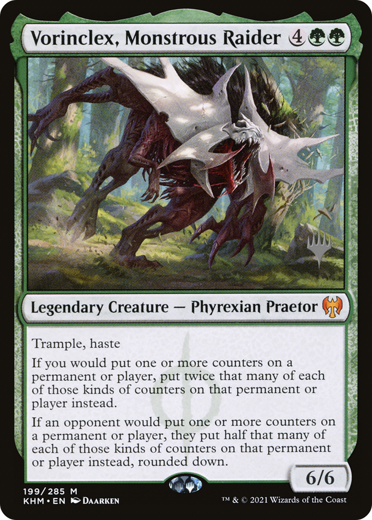 Vorinclex, Monstrous Raider (Promo Pack) [Kaldheim Promos] | Silver Goblin