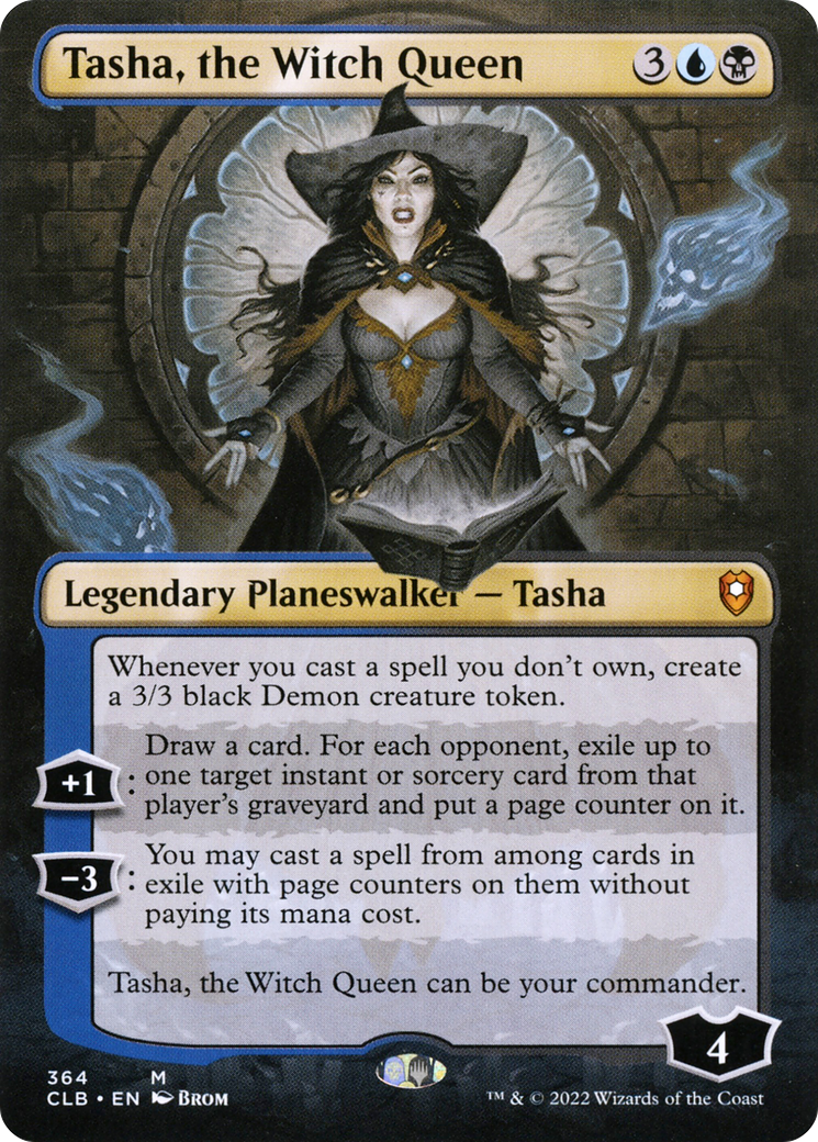 Tasha, the Witch Queen (Borderless) [Commander Legends: Battle for Baldur's Gate] | Silver Goblin