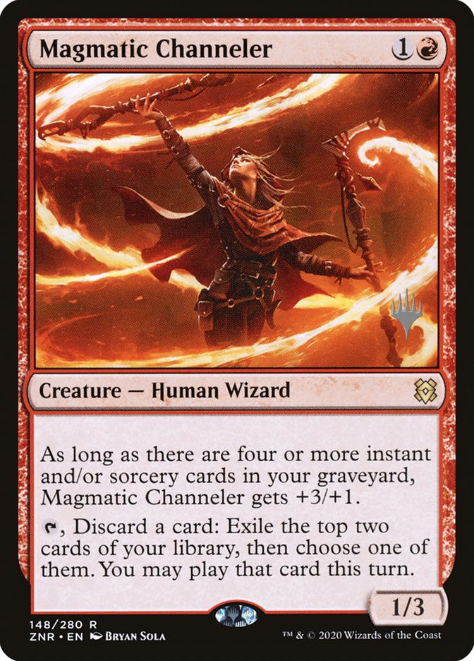 Magmatic Channeler (Promo Pack) [Zendikar Rising Promos] | Silver Goblin