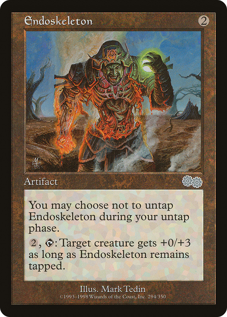 Endoskeleton [Urza's Saga] | Silver Goblin