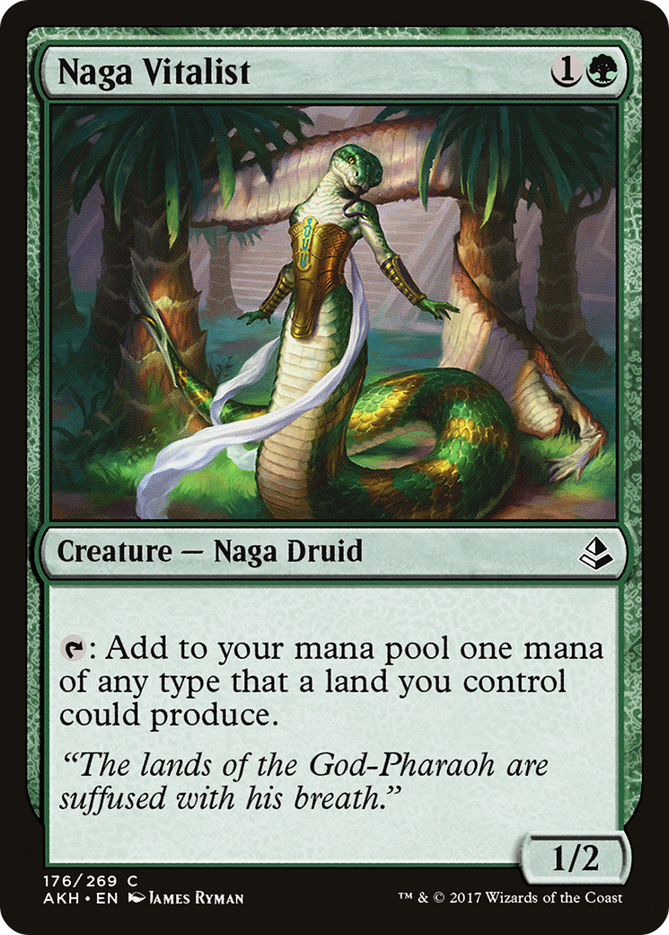 Naga Vitalist [Amonkhet] | Silver Goblin