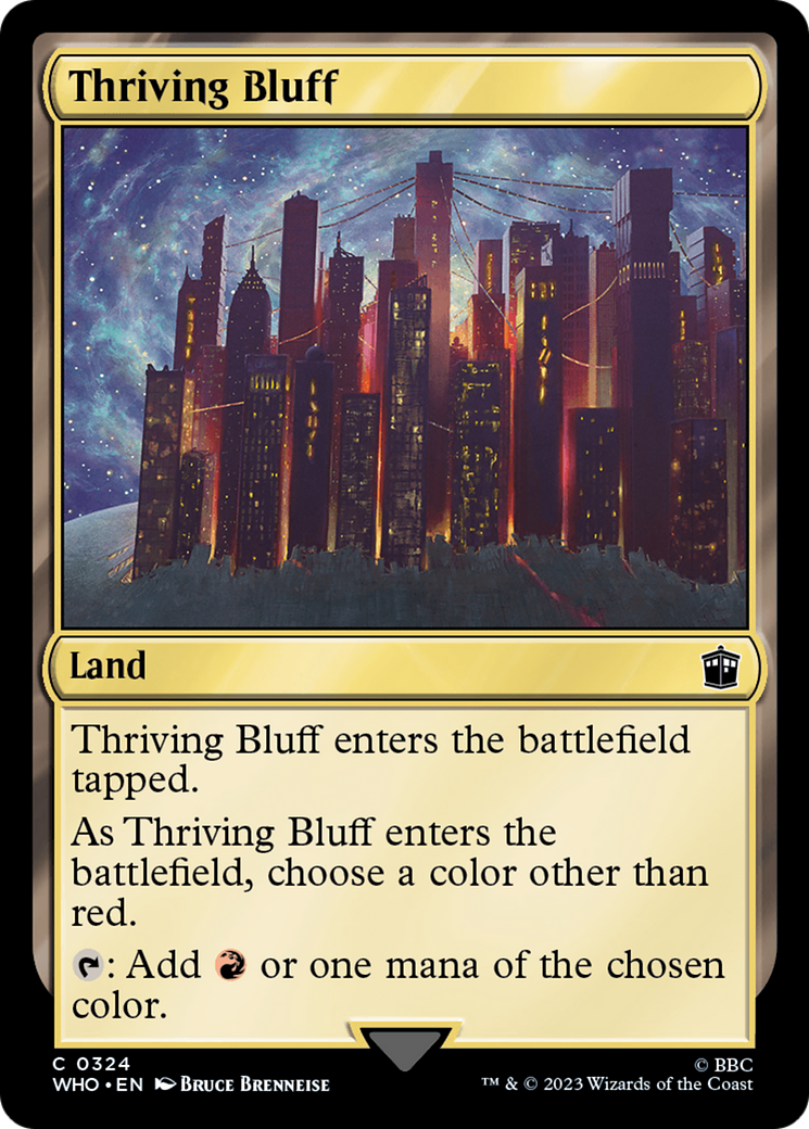 Thriving Bluff [Doctor Who]