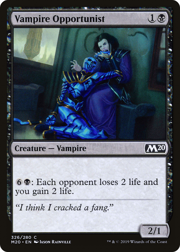 Vampire Opportunist [Core Set 2020] | Silver Goblin