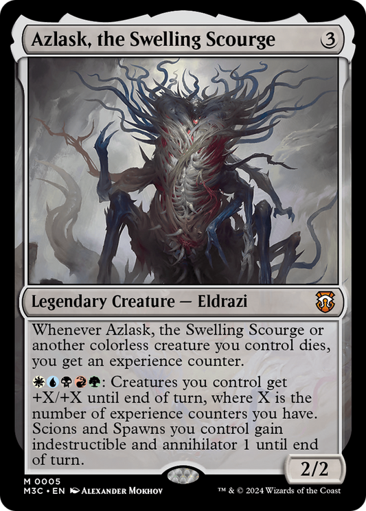 Azlask, the Swelling Scourge [Modern Horizons 3 Commander] Foil