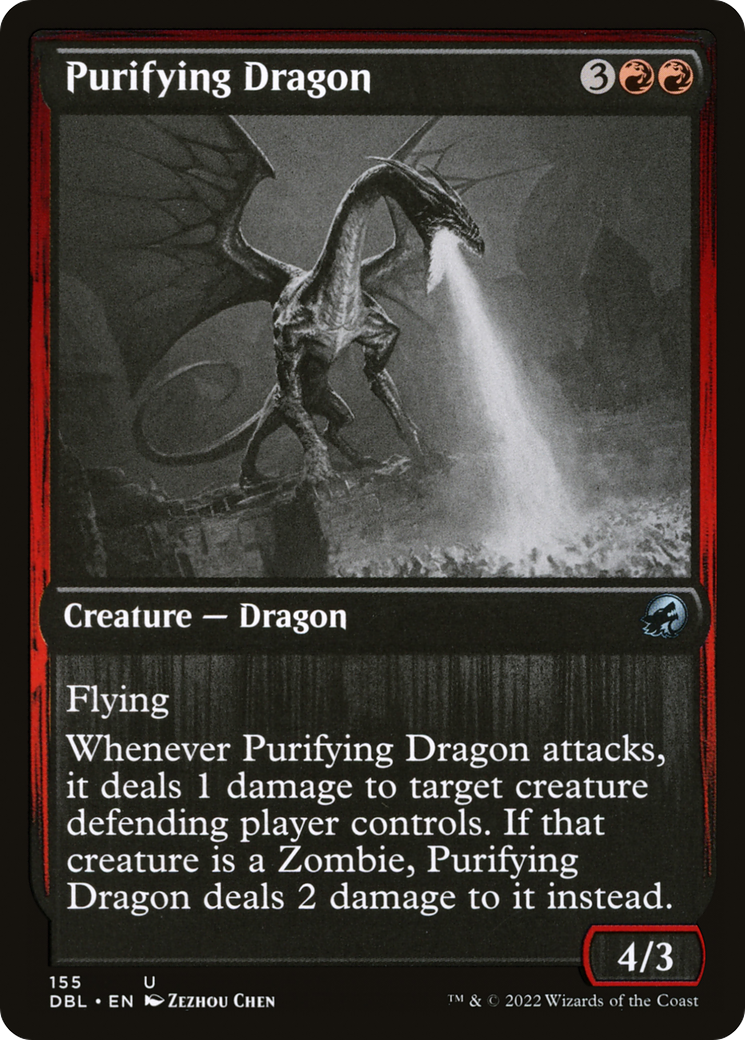 Purifying Dragon [Innistrad: Double Feature] | Silver Goblin