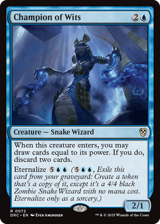 Champion of Wits (072) - Commander: Aetherdrift