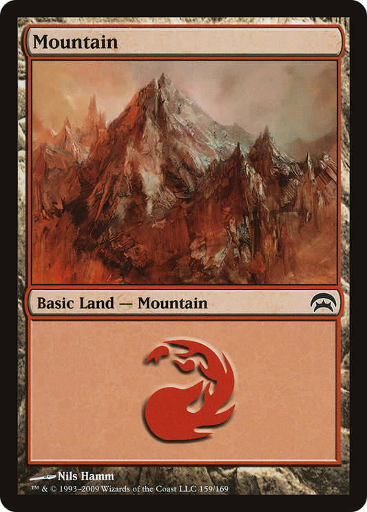 Mountain (159) [Planechase] Foil