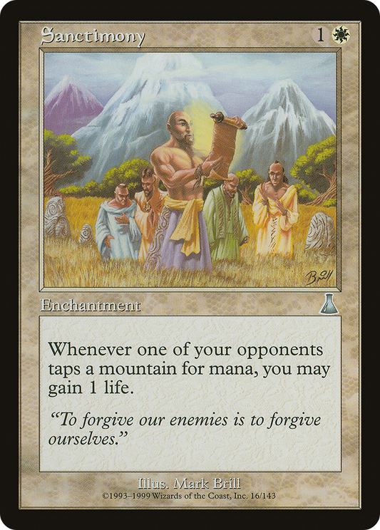 Sanctimony [Urza's Destiny]