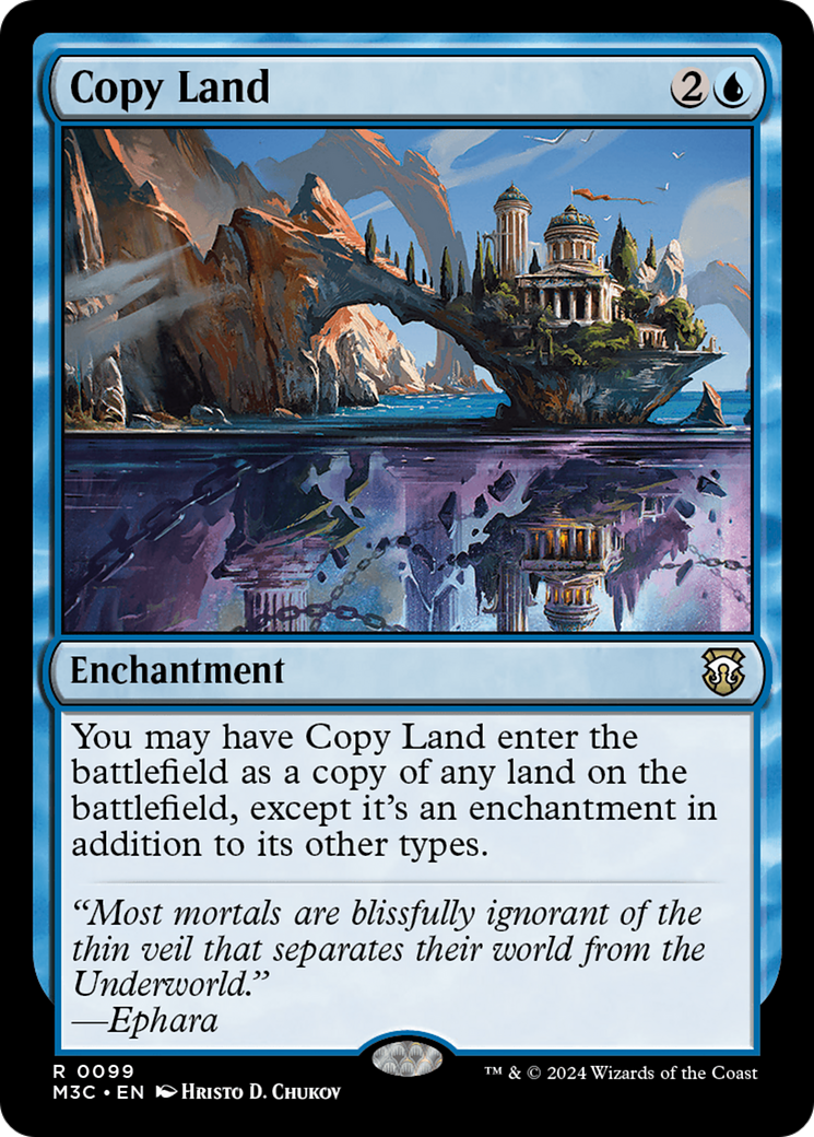 Copy Land [Modern Horizons 3 Commander] | Silver Goblin