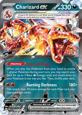 Charizard ex (54) Holofoil - Paldean Fates