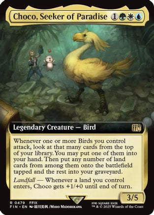 Choco, Seeker of Paradise (Extended Art) (479) - FINAL FANTASY