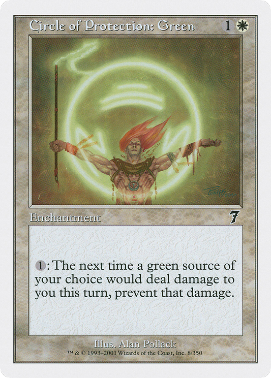 Circle of Protection: Green (008) - Seventh Edition