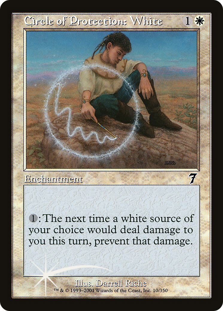Circle of Protection: White (010) Foil - Seventh Edition