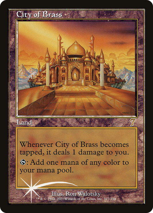 City of Brass (327) Foil - Seventh Edition
