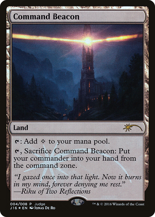 Command Beacon (004) Foil - Judge Gift Cards 2016