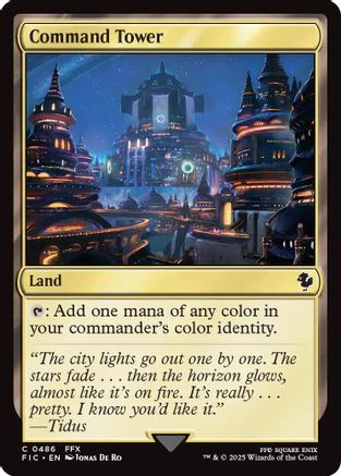 Command Tower (486) Surge Foil - Commander: FINAL FANTASY
