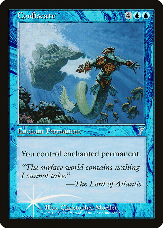 Confiscate (065) Foil - Seventh Edition