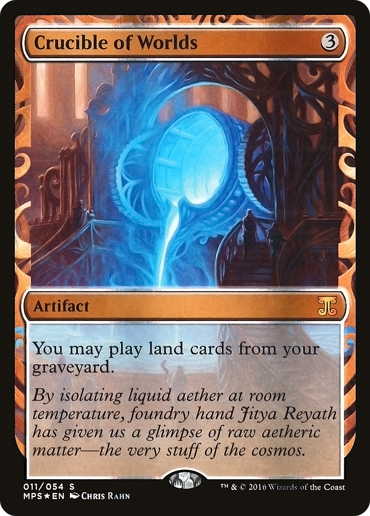Crucible of Worlds (011) Foil - Kaladesh Inventions