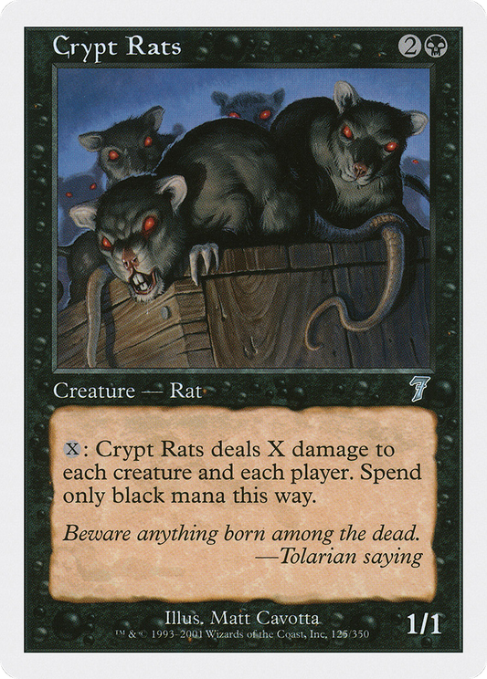 Crypt Rats (125) - Seventh Edition