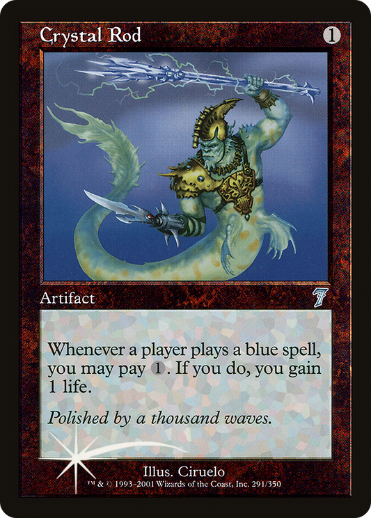 Crystal Rod (291) Foil - Seventh Edition