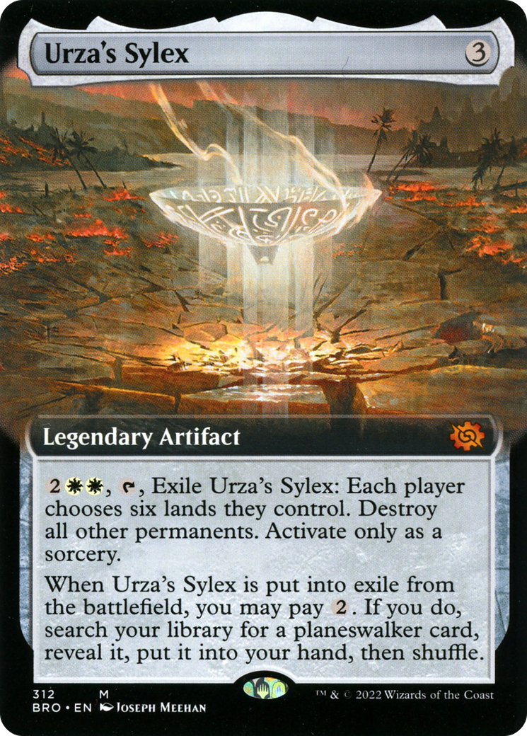 Urza's Sylex (Extended Art) [The Brothers' War] | Silver Goblin