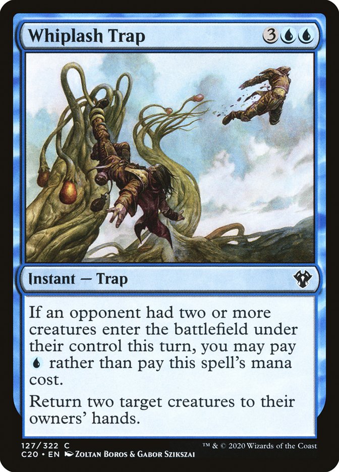 Whiplash Trap [Commander 2020] | Silver Goblin