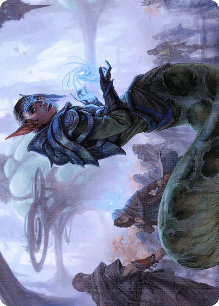 Lonis, Cryptozoologist Art Card [Modern Horizons 2 Art Series] | Silver Goblin