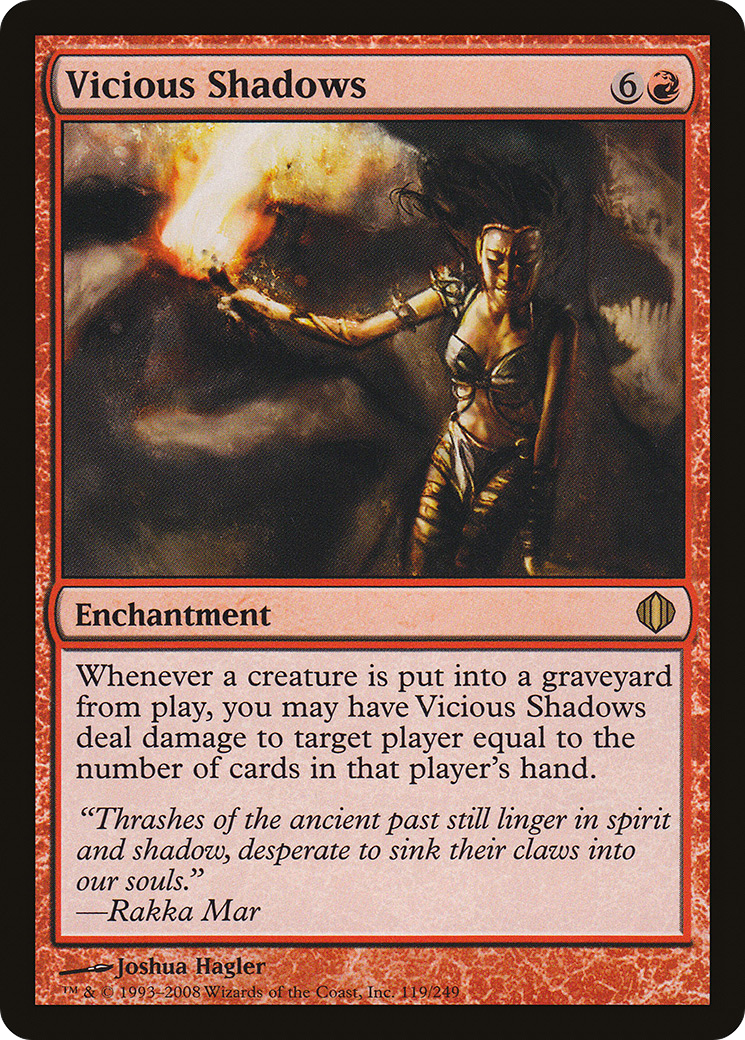 Vicious Shadows [Shards of Alara] Foil