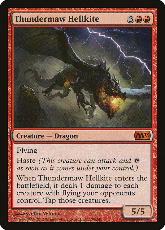 Thundermaw Hellkite [Magic 2013]