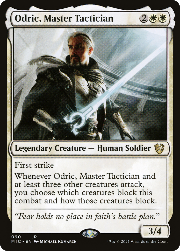 Odric, Master Tactician [Innistrad: Midnight Hunt Commander]