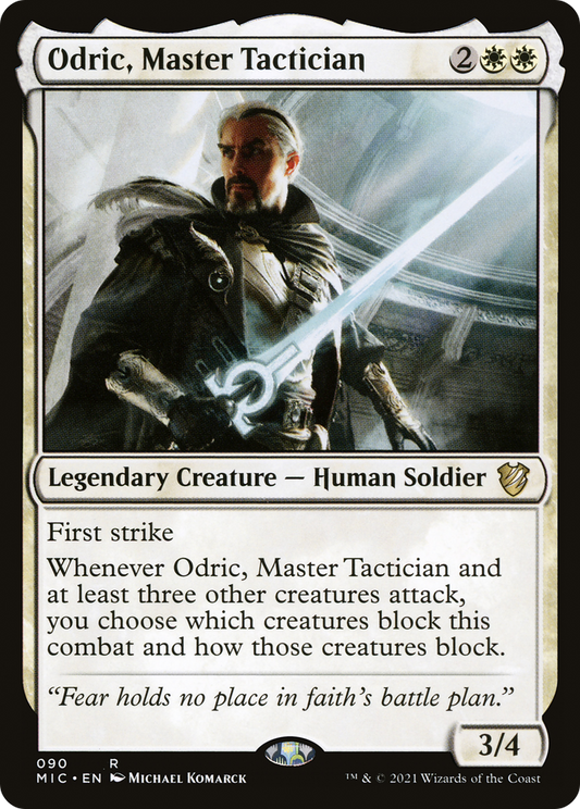 Odric, Master Tactician [Innistrad: Midnight Hunt Commander]