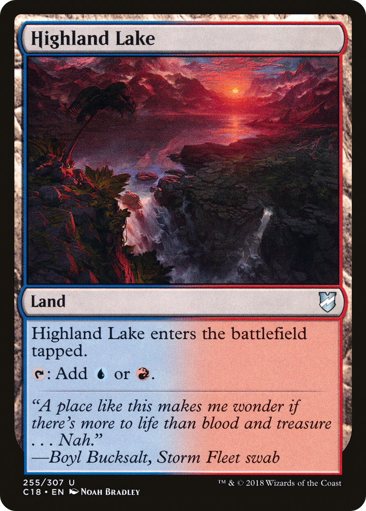 Highland Lake [Commander 2018] | Silver Goblin